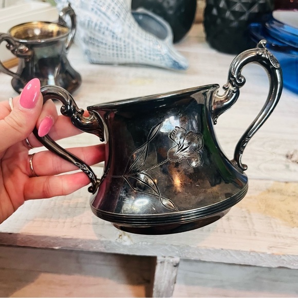 🌻5for25🌻 VTG SILVER SHEFFIELD PLATE TEAPOTS - Picture 7 of 12